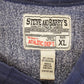 Vintage 1990s Steve And Barry's Embroidered USA Crossgrain Crewneck Sweatshirt Mens L / Made In USA / 90's Destination Sweater from propervintagecanada