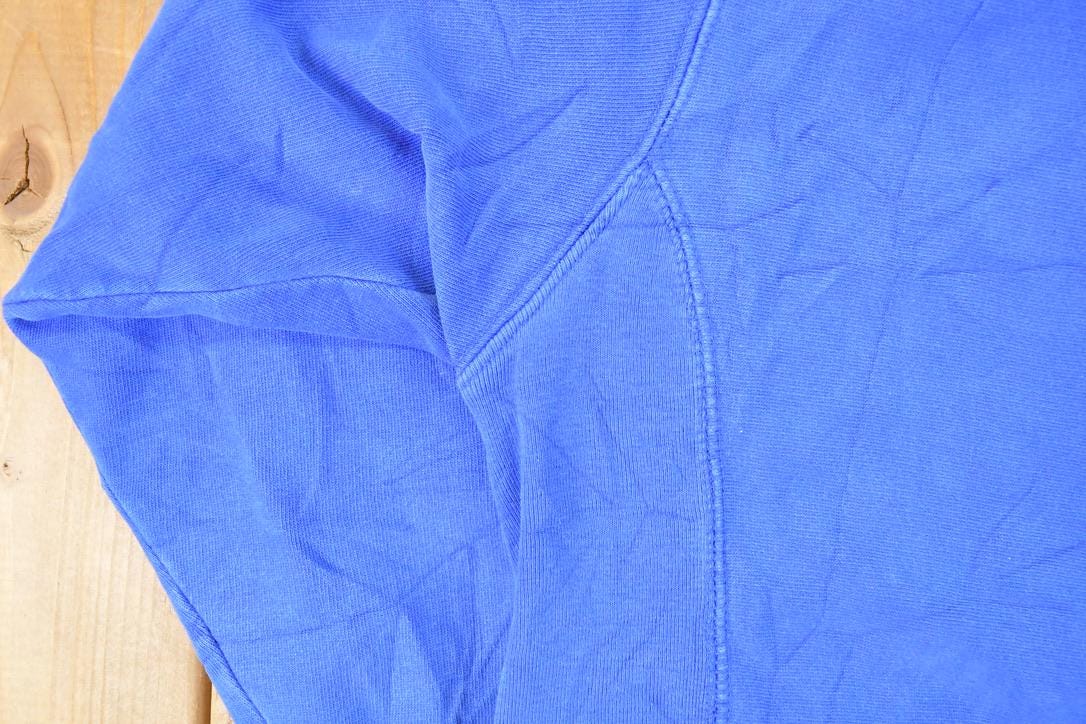 Vintage 1990s Steve And Barry's Fredonia Embroidered University Crewneck Sweater Mens L from propervintagecanada