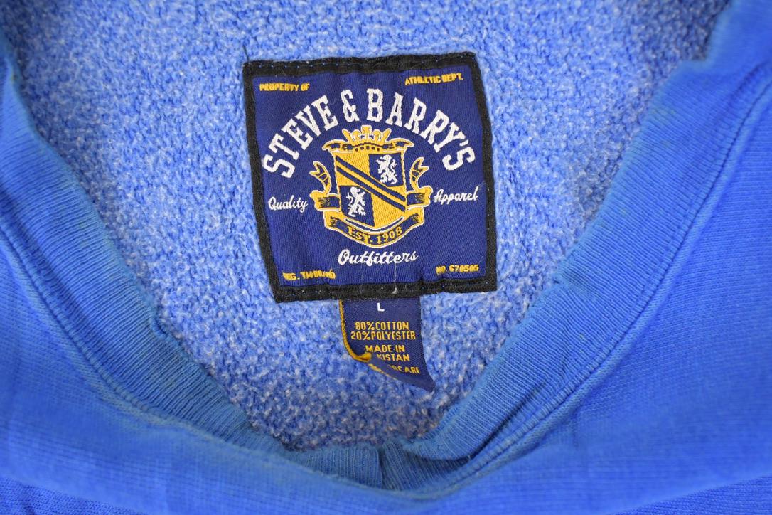 Vintage 1990s Steve And Barry's Fredonia Embroidered University Crewneck Sweater Mens L from propervintagecanada