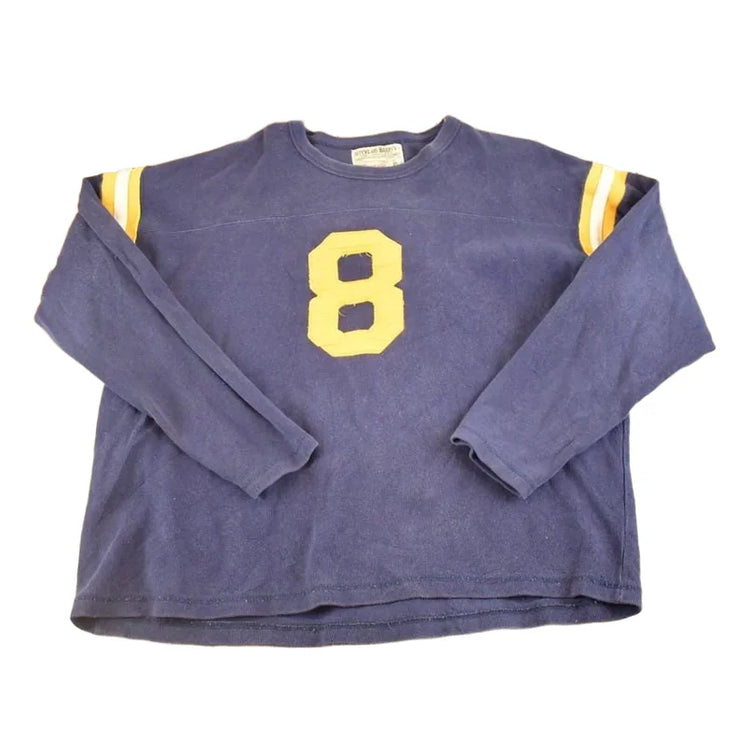 Vintage 1990s Steve And Barrys Number Eight Souvenir Crewneck Sweatshirt Mens XL from propervintagecanada