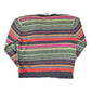 Vintage 1990s Steve & Barry's Striped Knit Crewneck Sweater Mens L from propervintagecanada
