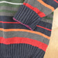 Vintage 1990s Steve & Barry's Striped Knit Crewneck Sweater Mens L from propervintagecanada