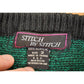 Vintage 1990s Stitch By Stitch AOP Abstract Knit Crewneck Sweater Men's L from propervintagecanada