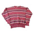 Vintage 1990s Stone Haven Knit Abstract Pattern Crewneck Sweater Men&