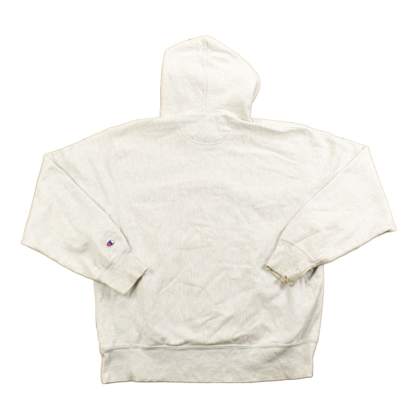 Vintage 1990s Stonehill University Collegiate Champion Reverse Weave Hoodie Men's Medium from propervintagecanada