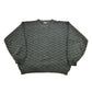 Vintage 1990s Street Closed Striped Knitted Crewneck Sweater Men's Medium from propervintagecanada