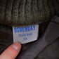 Vintage 1990s Striped Wool Zip Up Sweater Men's Medium from propervintagecanada