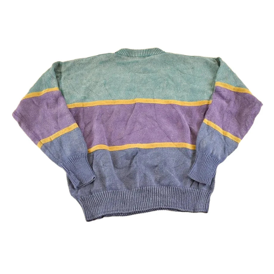 Vintage 1990s Structure Outdoorsman Knit Crewneck Sweater Men's M from propervintagecanada