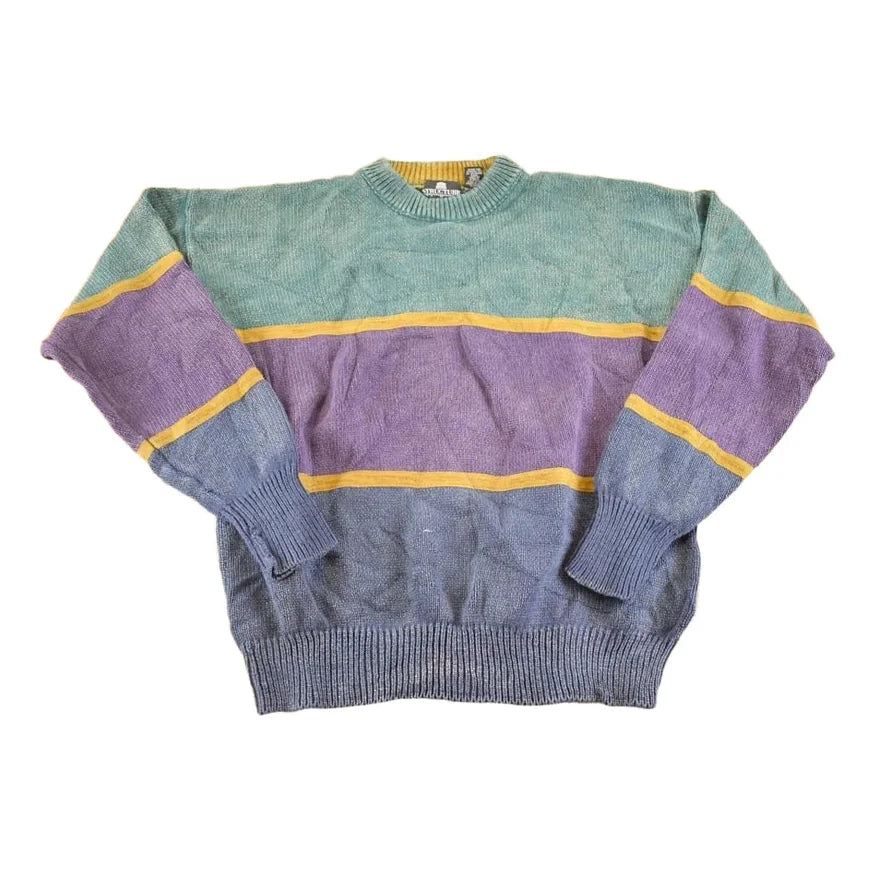 Vintage 1990s Structure Outdoorsman Knit Crewneck Sweater Men's M from propervintagecanada