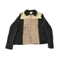 Vintage 1990s Studio Works Knit Leather Suede Jacket Women's Medium from propervintagecanada
