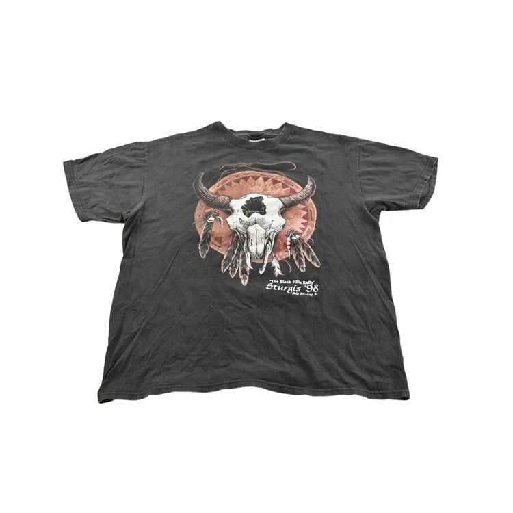 Vintage 1990s Sturgis Motorcycles Biker T-Shirt Men's Large from propervintagecanada