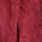 Vintage 1990s Style & Co Suede Leather Button Up Shirt Men's Medium from propervintagecanada