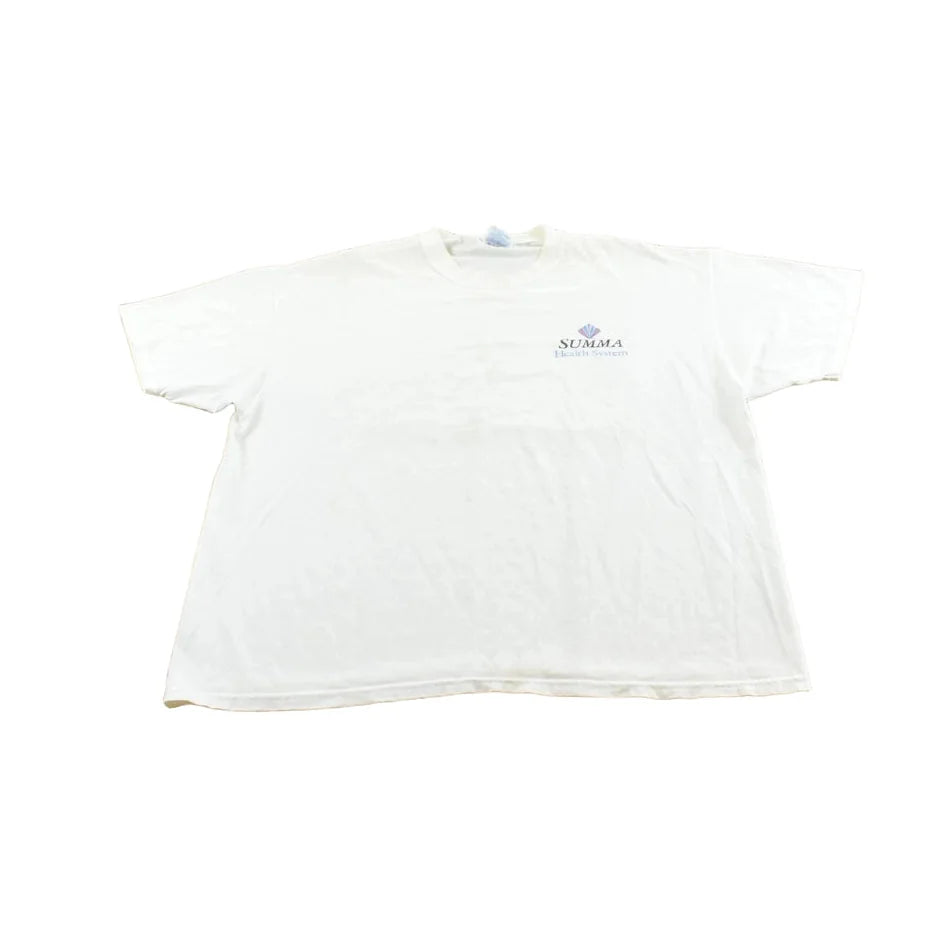Vintage 1990s Summa Health Systems Akron Ohio Souvenir Promotional Medical T-Shirt Men's XL from propervintagecanada
