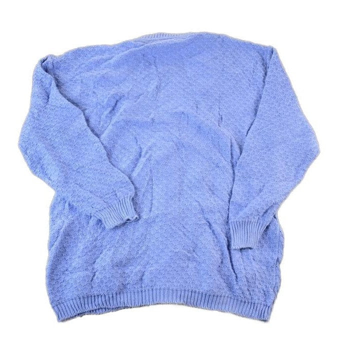 Vintage 1990s Summit Hill Cable Knit Perfect Mild Distress Cardigan Sweater Made In USA from propervintagecanada