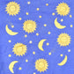Vintage 1990s Sun and Moon Souvenir Crewneck Sweatshirt Women's L from propervintagecanada