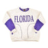 Vintage 1990s Sun Triangle Miami Florida Crewneck Sweatshirt Women&
