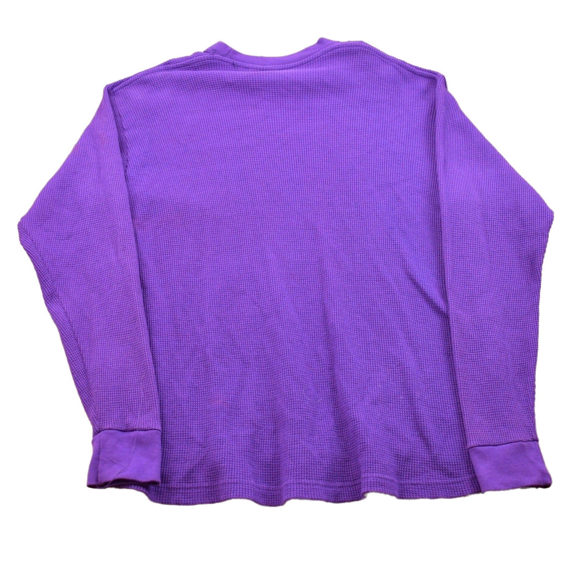 Vintage 1990s Sun Wear Thermal Crewneck Sweatshirt Men's XL from propervintagecanada