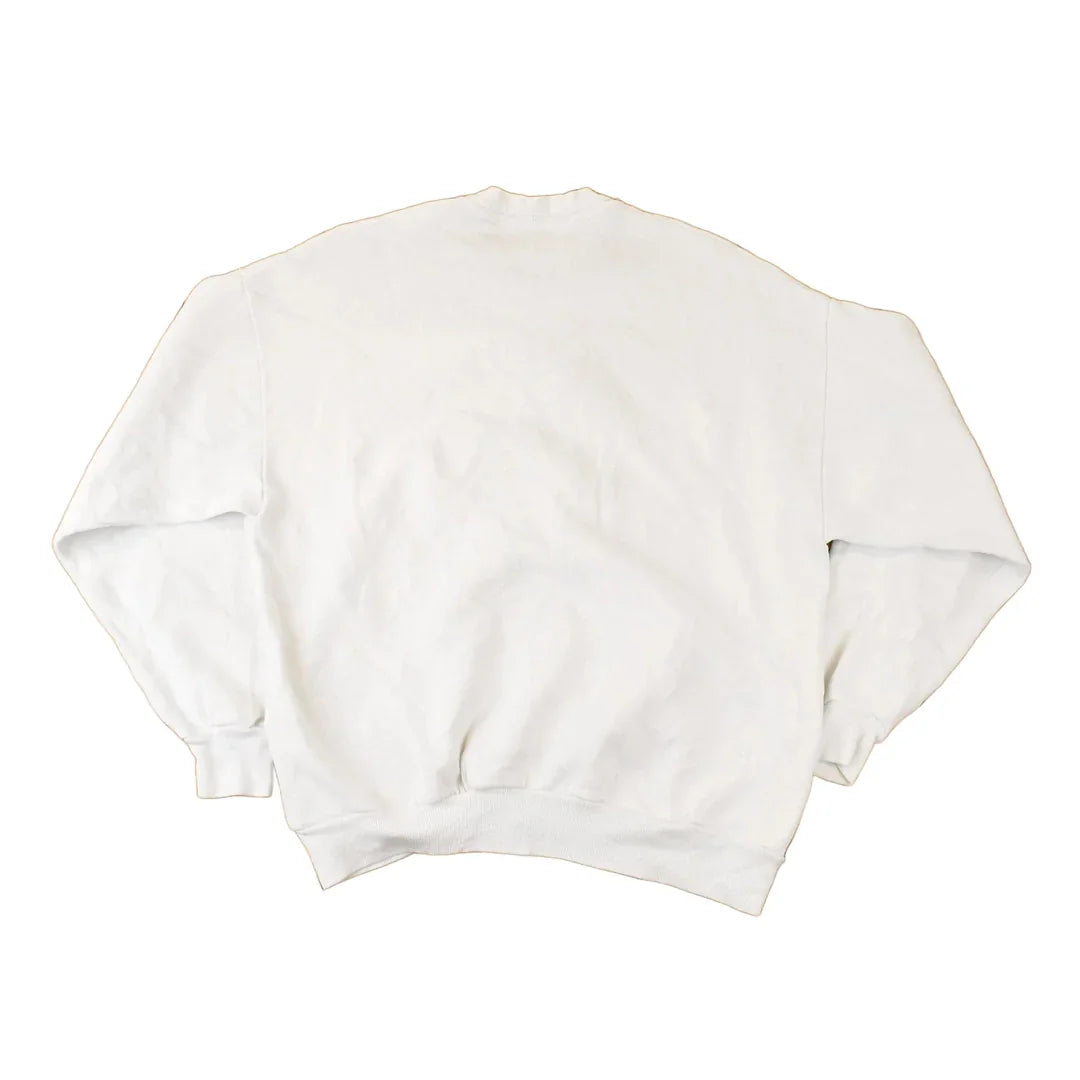 Vintage 1990s Sunflower Embroidered Crewneck Sweatshirt Womens L from propervintagecanada