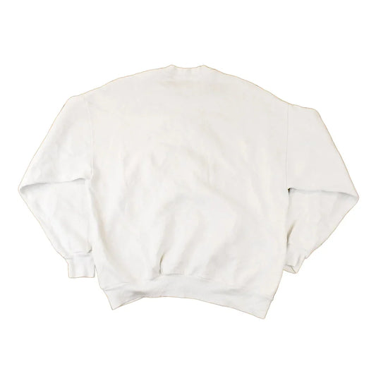 Vintage 1990s Sunflower Embroidered Crewneck Sweatshirt Womens L from propervintagecanada