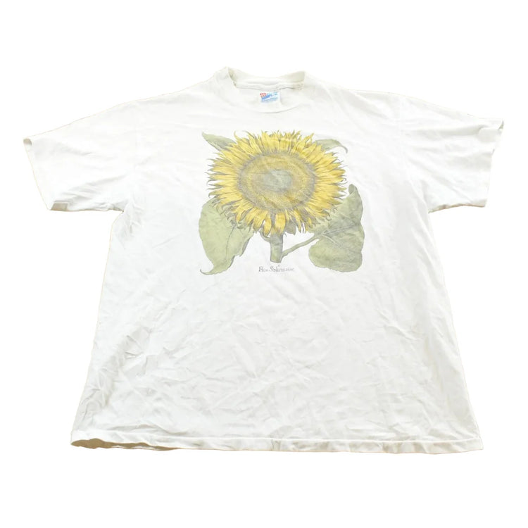 Vintage 1990s Sunflower T-Shirt Mens L from propervintagecanada
