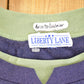Vintage 1990s Sunflowers Embroidered Liberty Lane Double Collar Souvenir Crewneck Sweatshirt Women's XXL from propervintagecanada