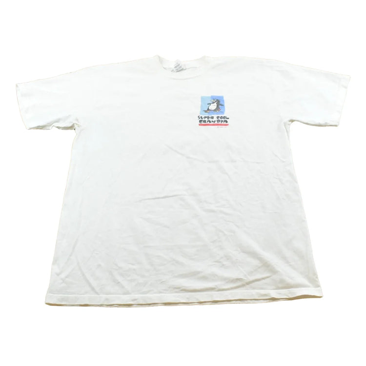 Vintage 1990s Super Cool Grandpa Penguin T-Shirt Men's XL from propervintagecanada