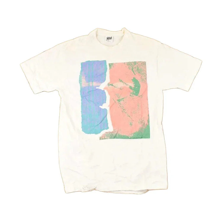 Vintage 1990s Surf Style Pop Art Souvenir Travel T-Shirt Men's M from propervintagecanada