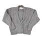 Vintage 1990s Susan Bristol Abstract Wool Knit Cardigan Sweater Women's M from propervintagecanada