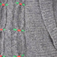 Vintage 1990s Susan Bristol Abstract Wool Knit Cardigan Sweater Women's M from propervintagecanada