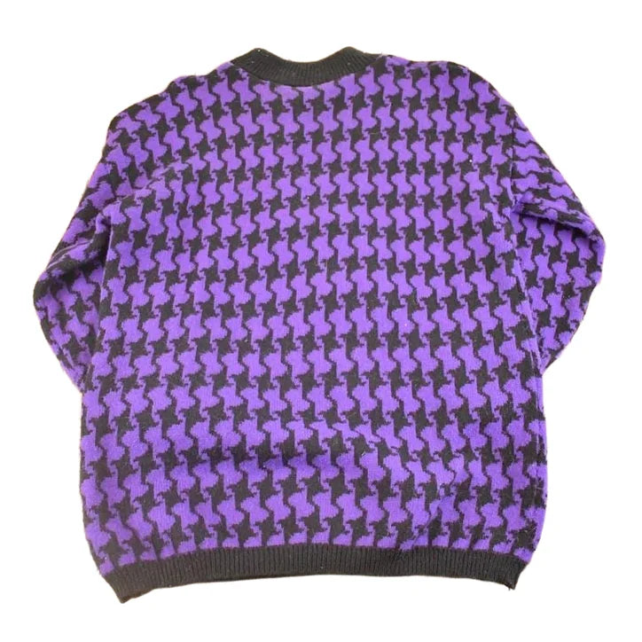 Vintage 1990s Sweater Exchange Knit Crewneck Sweater Women's L from propervintagecanada