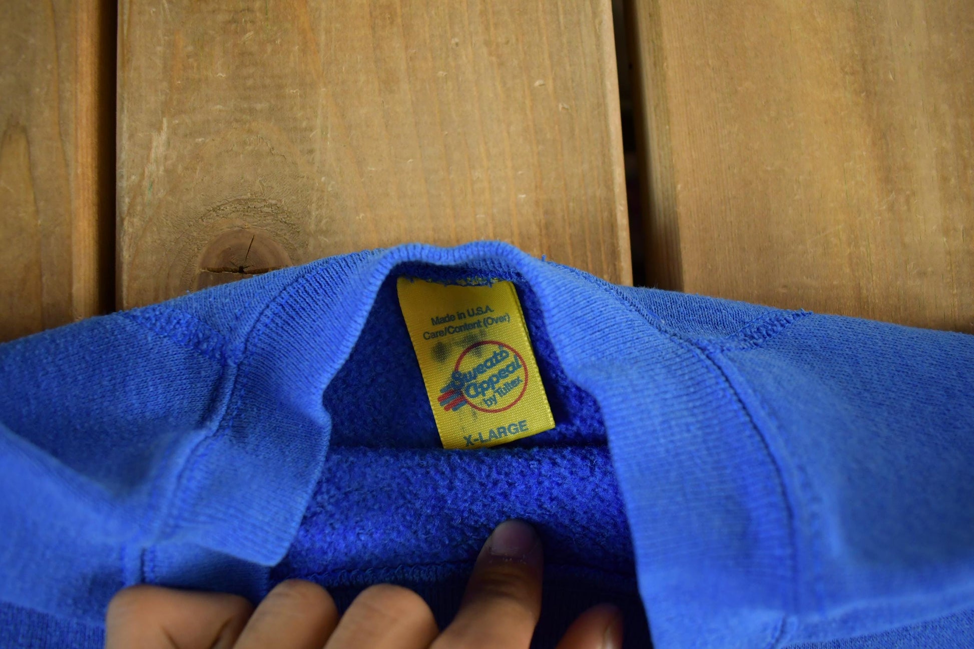 Vintage 1990s Sweats Appeal By Tultex Crewneck Sweatshirt Adult Small Men's Small from propervintagecanada