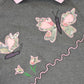 Vintage 1990s Sweats Appeal Embroidered Butterfly Collared Crewneck Sweatshirt Women's XXL from propervintagecanada