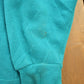 Vintage 1990s Sweats Appeal Turquoise Floral Cardigan Sweater Women's M from propervintagecanada