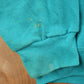 Vintage 1990s Sweats Appeal Turquoise Floral Cardigan Sweater Women's M from propervintagecanada