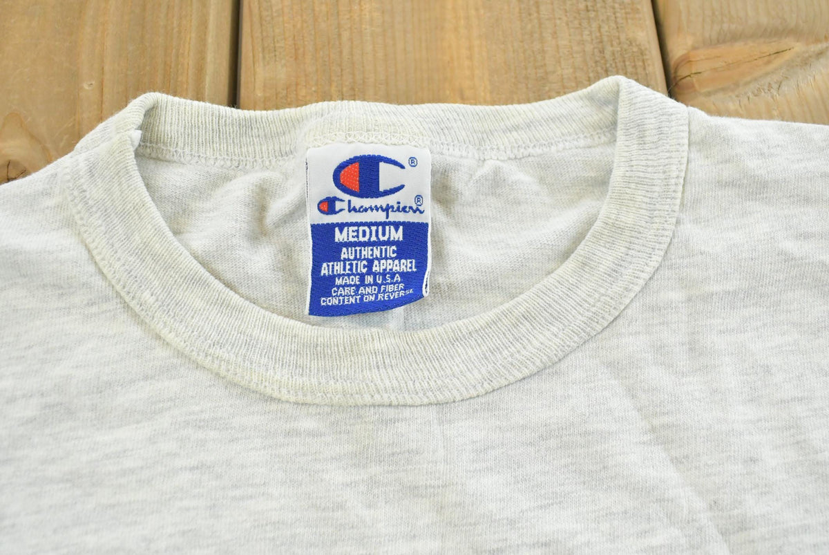 Vintage 1990s Sweet Briar College Champion Cropped T-Shirt Womens Cropped M from propervintagecanada