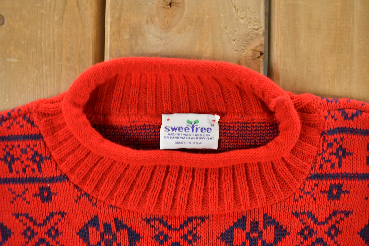 Vintage 1990s Sweetree Made In USA Knit Sweater Men's Large from propervintagecanada