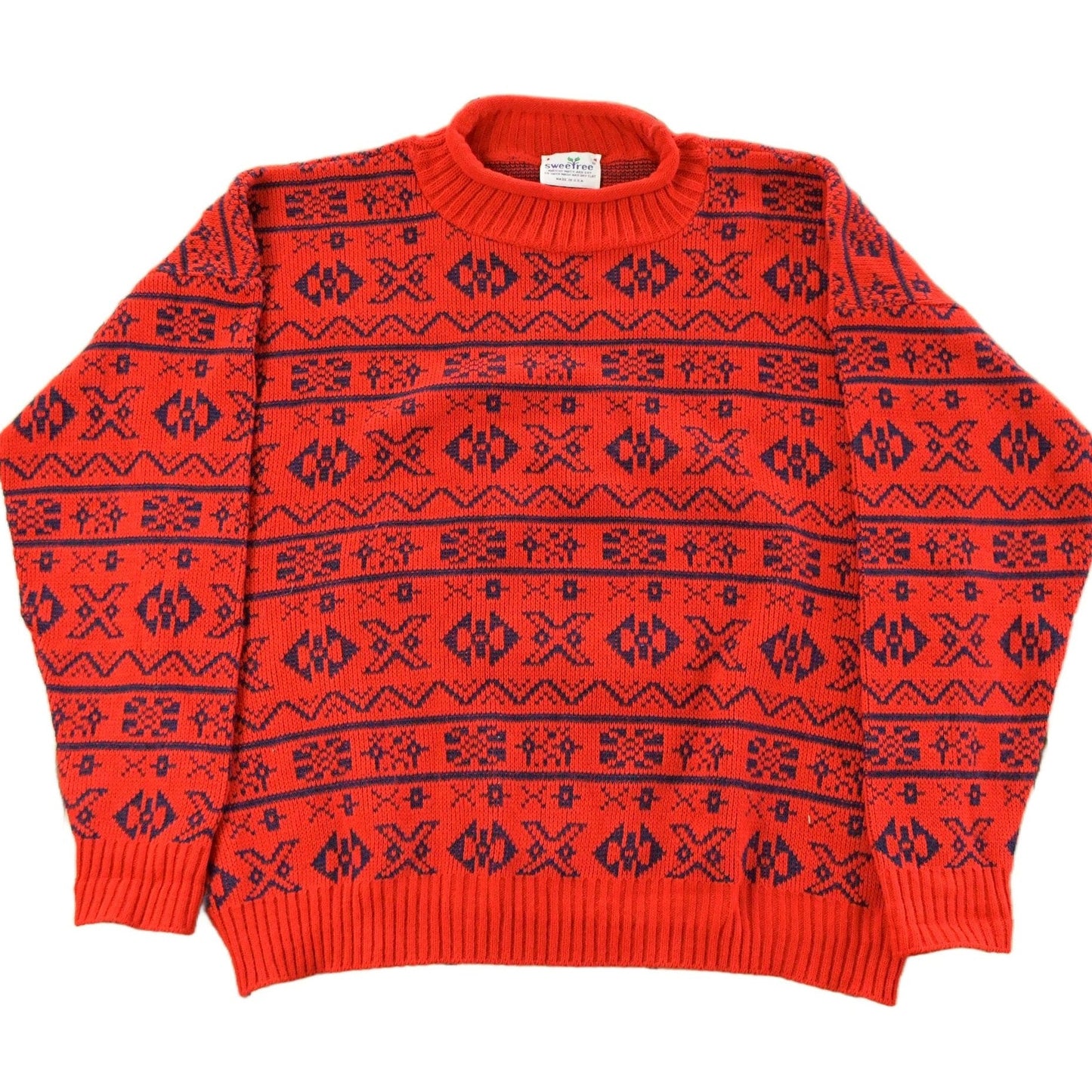 Vintage 1990s Sweetree Made In USA Knit Sweater Men's Large from propervintagecanada