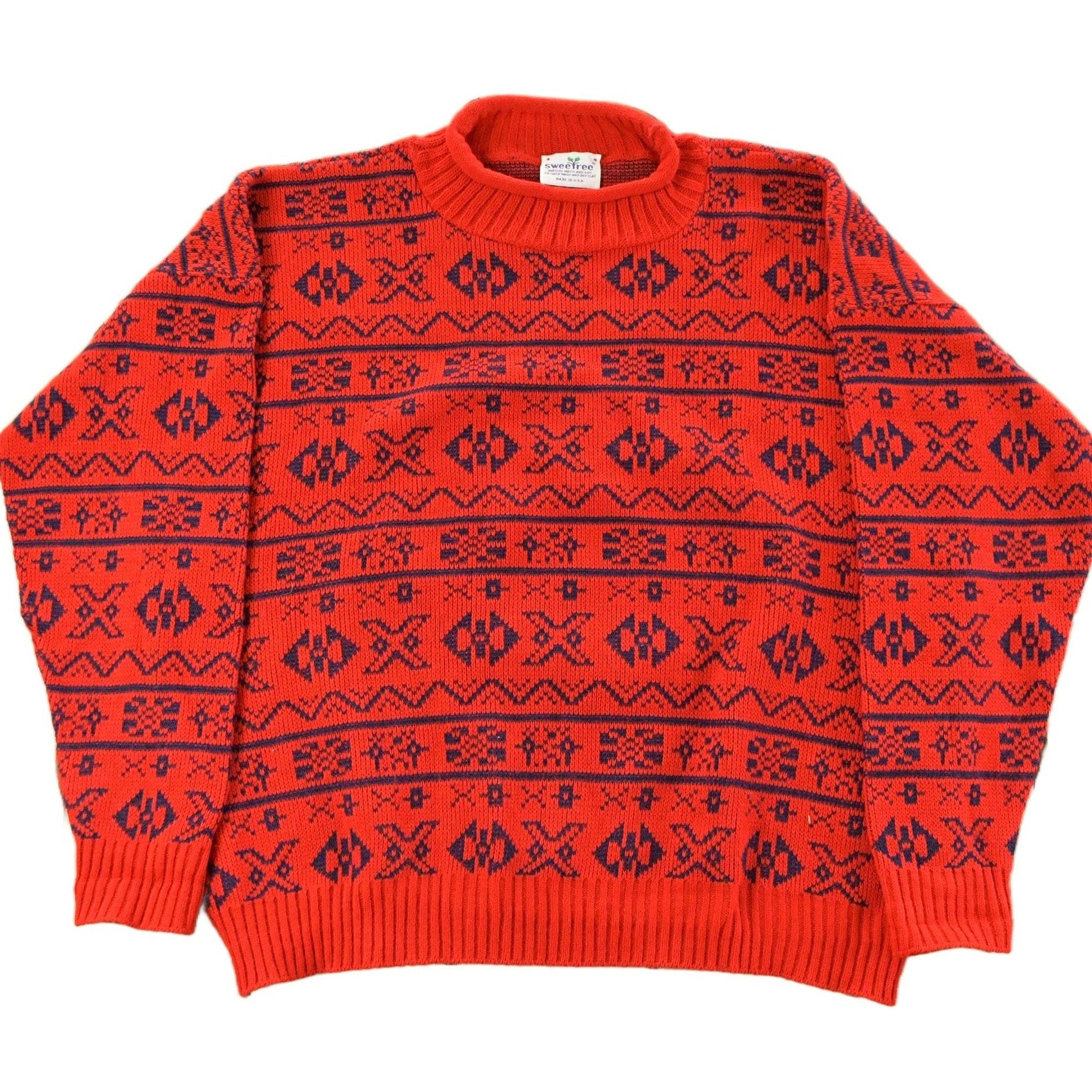 Vintage 1990s Sweetree Made In USA Knit Sweater Men's Large from propervintagecanada