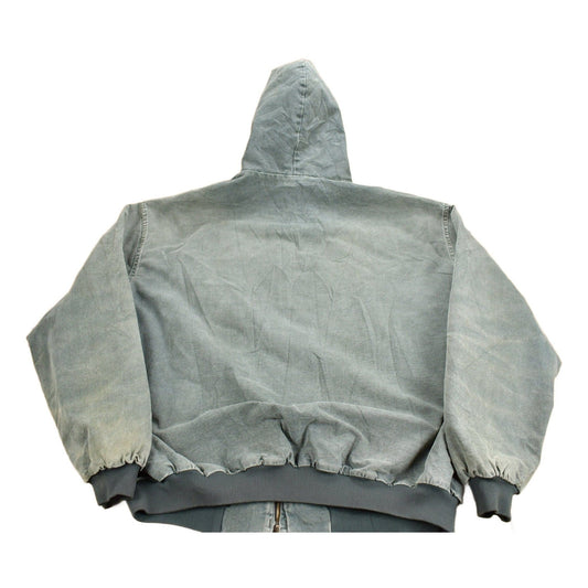 Vintage 1990s Swingster Golden Harvest Hooded Work Jacket Men's 3XL Tall from propervintagecanada