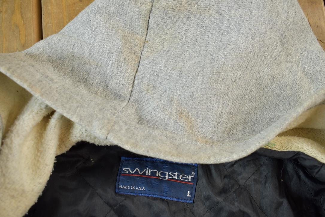 Vintage 1990s Swingster Mac Tools Hooded Jacket Men's XL from propervintagecanada