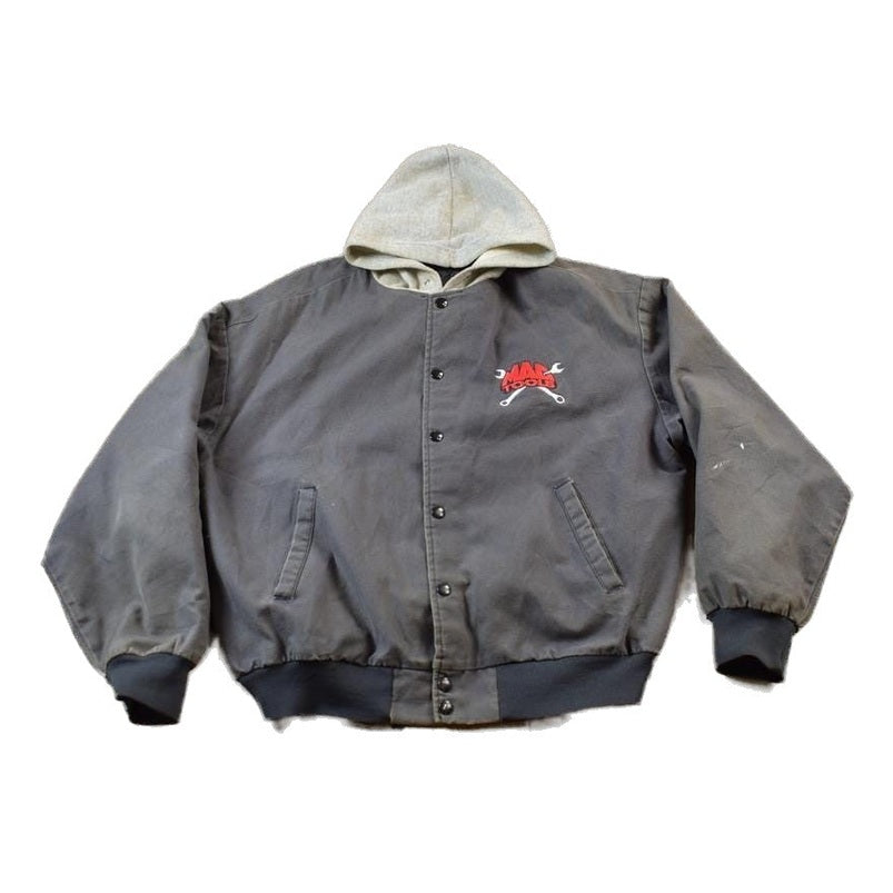 Vintage 1990s Swingster Mac Tools Hooded Jacket Men's XL from propervintagecanada