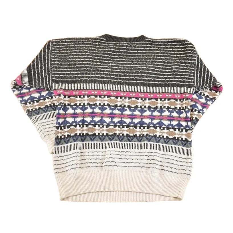 Vintage 1990s Syncs Unionbay Knit Crewneck Sweater Men's M from propervintagecanada