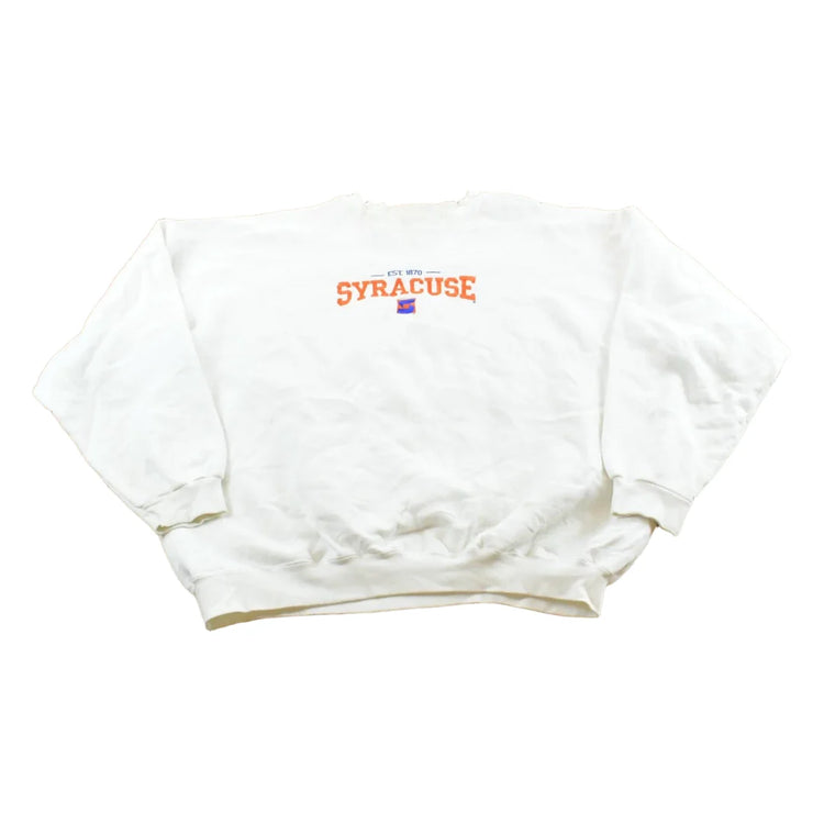 Vintage 1990s Syracuse University Collegiate Crewneck Men's XL from propervintagecanada