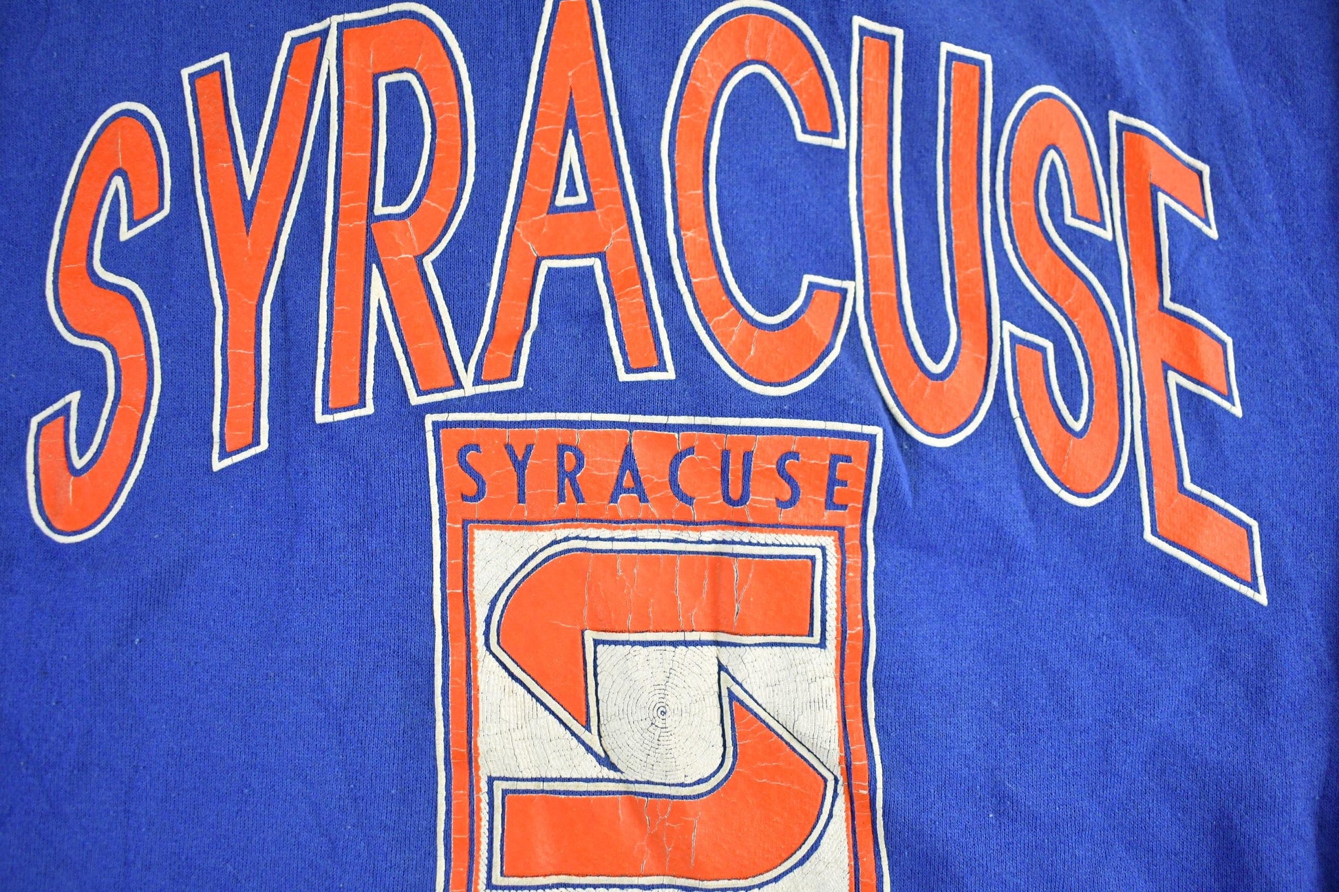 Vintage 1990s Syracuse University Collegiate Crewneck Men's XL Men's Large from propervintagecanada