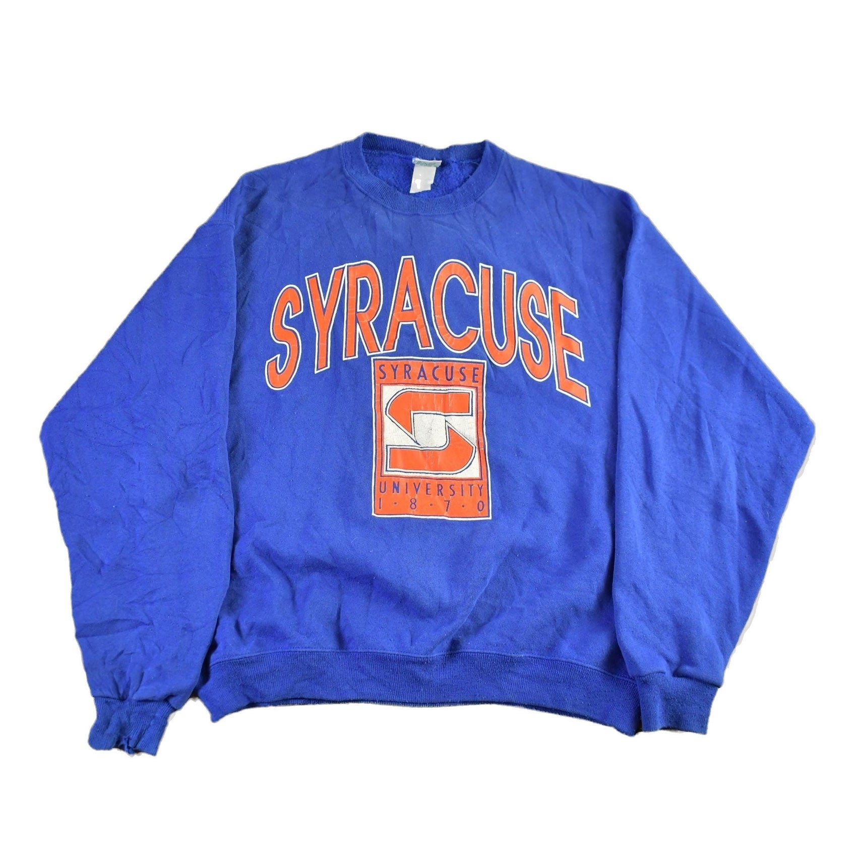 Vintage 1990s Syracuse University Collegiate Crewneck Men's XL Men's Large from propervintagecanada