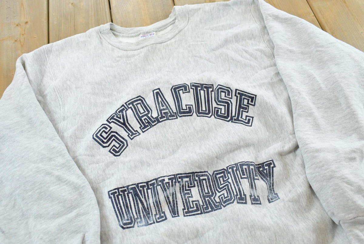 Vintage 1990s Syracuse University MVP Collegiate Crewneck Mens L from propervintagecanada