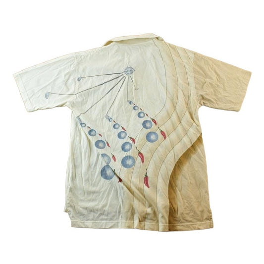 Vintage 1990s Tabasco Golfing Souvenir Single Stitch Graphic Print Polo Shirt Men's Large from propervintagecanada