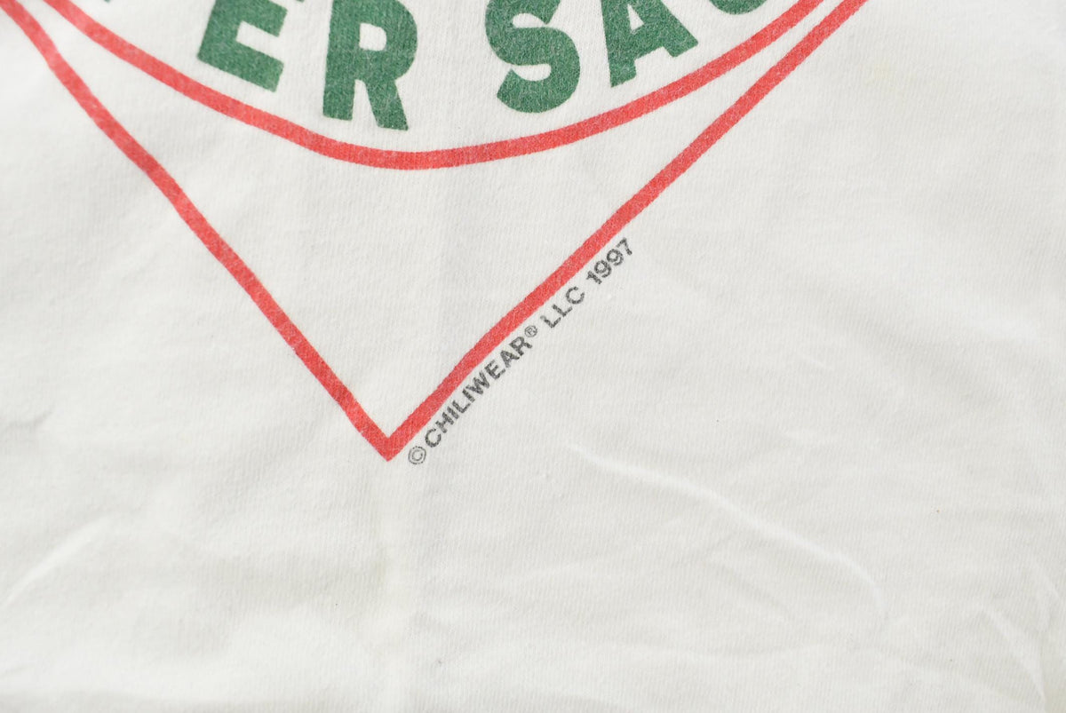 Vintage 1990s Tabasco Pepper Sauce Graphic T-Shirt Men's Large from propervintagecanada