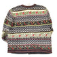 Vintage 1990s Talbots Abstract Knit Cardigan Sweater Womens S from propervintagecanada