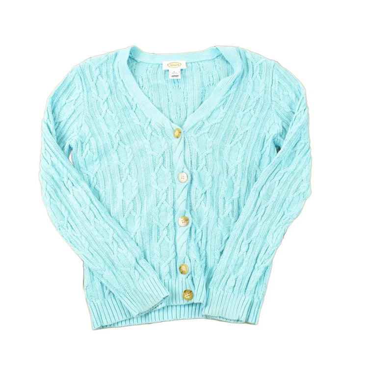 Vintage 1990s Talbots Cable Knit Cardigan Sweater Women's S from propervintagecanada